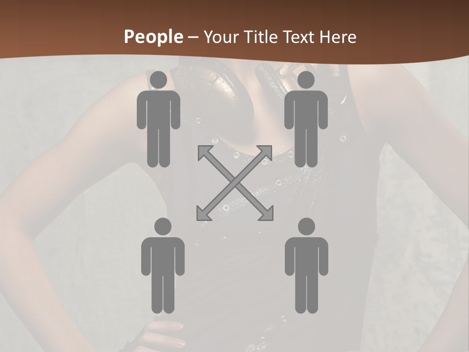 Punk Close Up Attractive PowerPoint Template