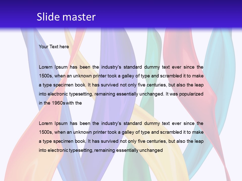 Studio White Shot PowerPoint Template