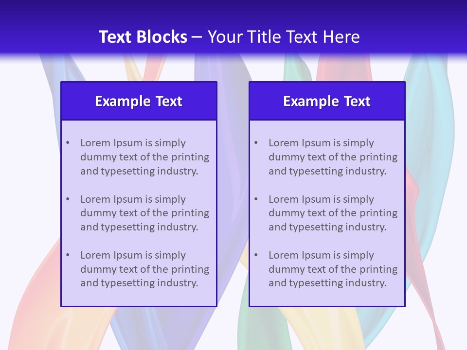 Studio White Shot PowerPoint Template