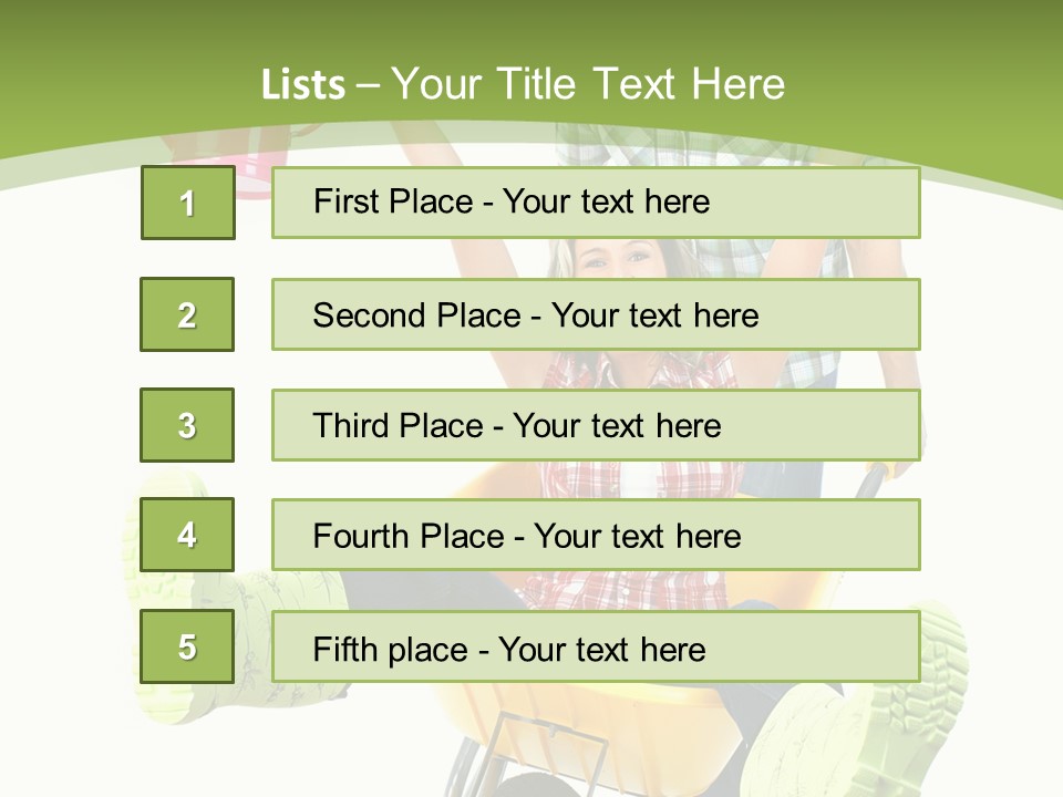 Nature Smile Beautiful PowerPoint Template