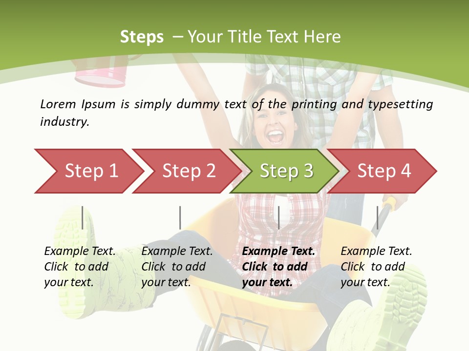 Nature Smile Beautiful PowerPoint Template