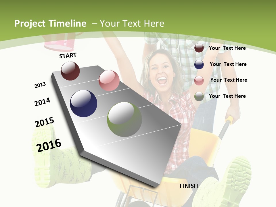 Nature Smile Beautiful PowerPoint Template