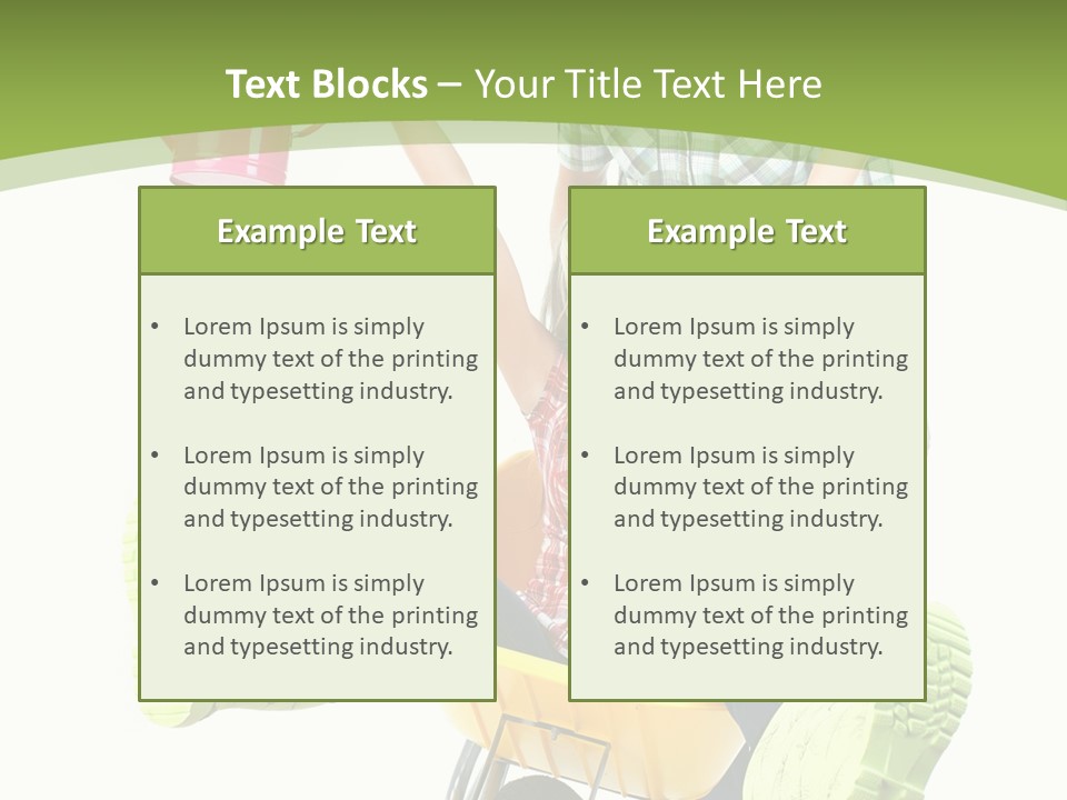 Nature Smile Beautiful PowerPoint Template