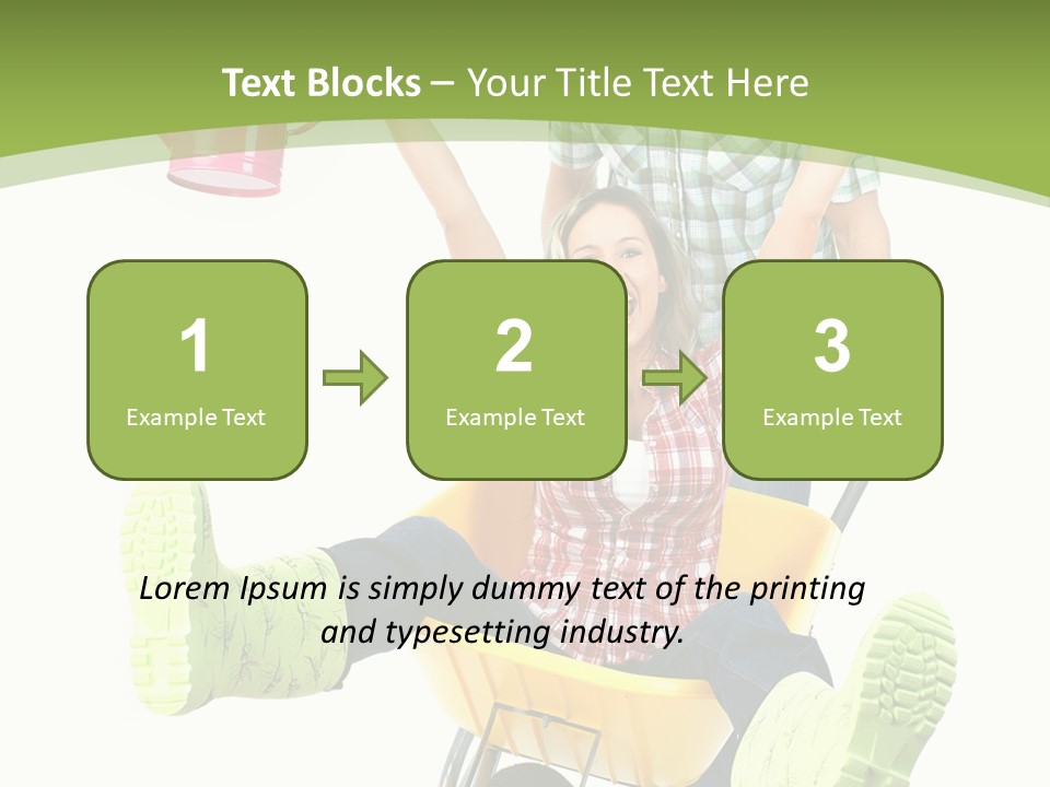 Nature Smile Beautiful PowerPoint Template
