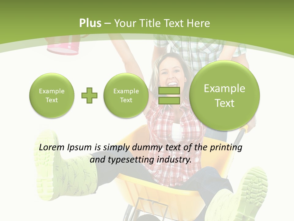 Nature Smile Beautiful PowerPoint Template