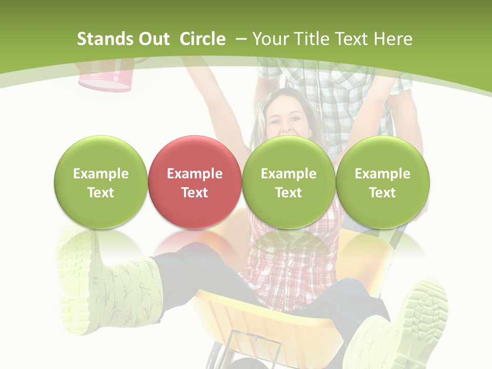 Nature Smile Beautiful PowerPoint Template