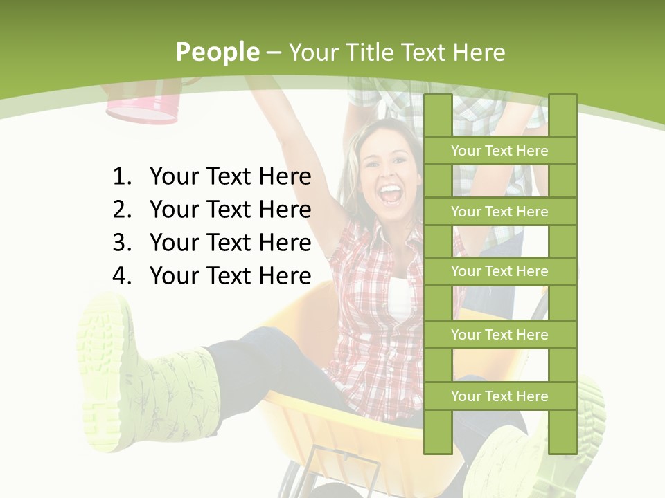 Nature Smile Beautiful PowerPoint Template