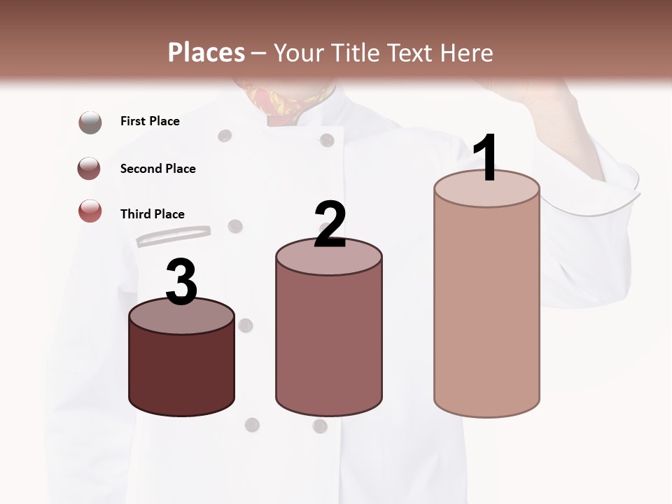 Smiling Uniform People PowerPoint Template