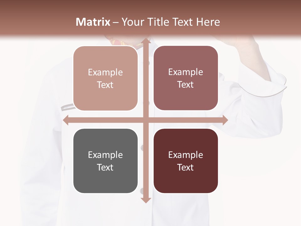 Smiling Uniform People PowerPoint Template
