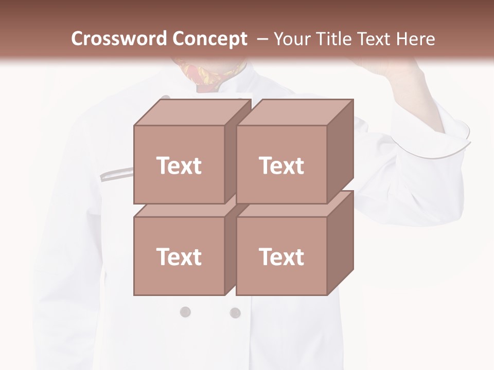Smiling Uniform People PowerPoint Template