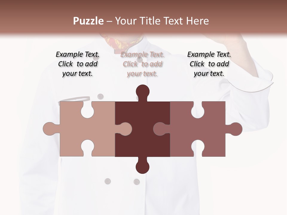 Smiling Uniform People PowerPoint Template