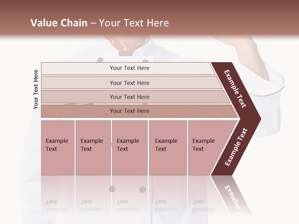 Smiling Uniform People PowerPoint Template