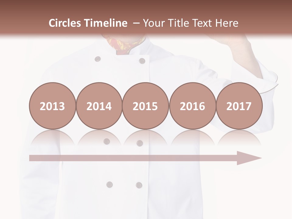 Smiling Uniform People PowerPoint Template