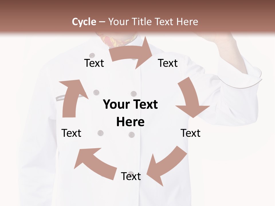 Smiling Uniform People PowerPoint Template