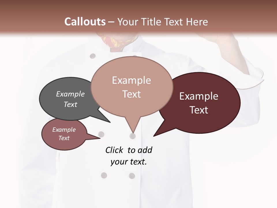 Smiling Uniform People PowerPoint Template