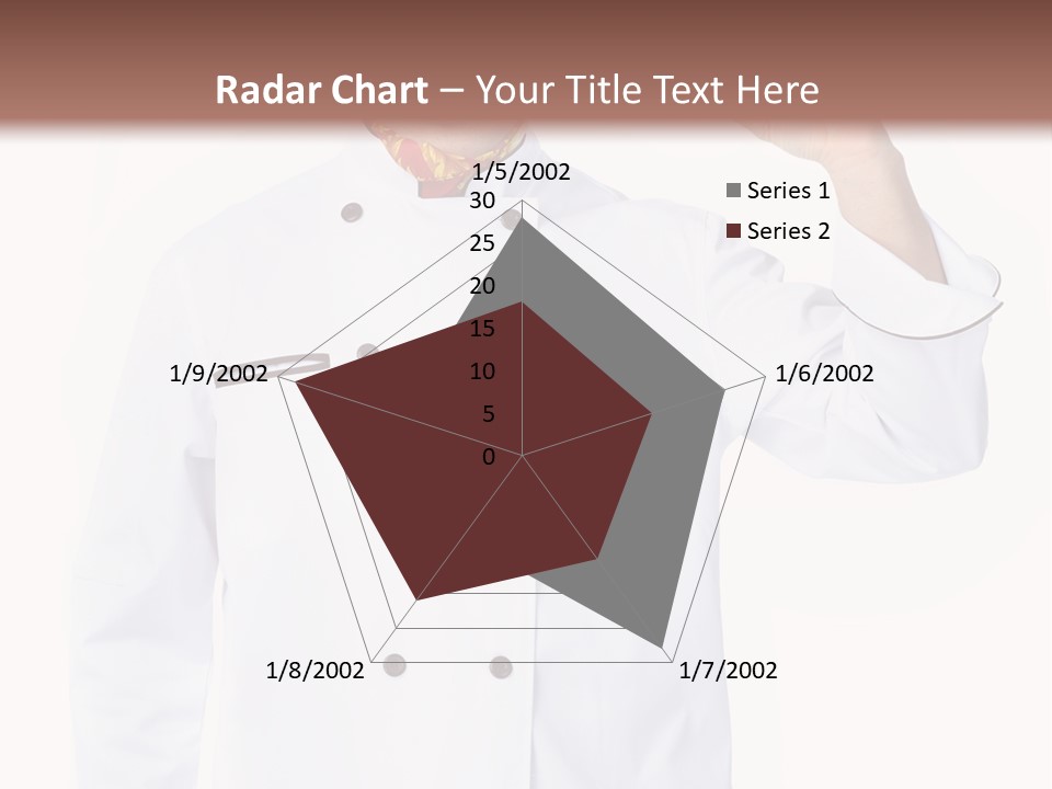 Smiling Uniform People PowerPoint Template