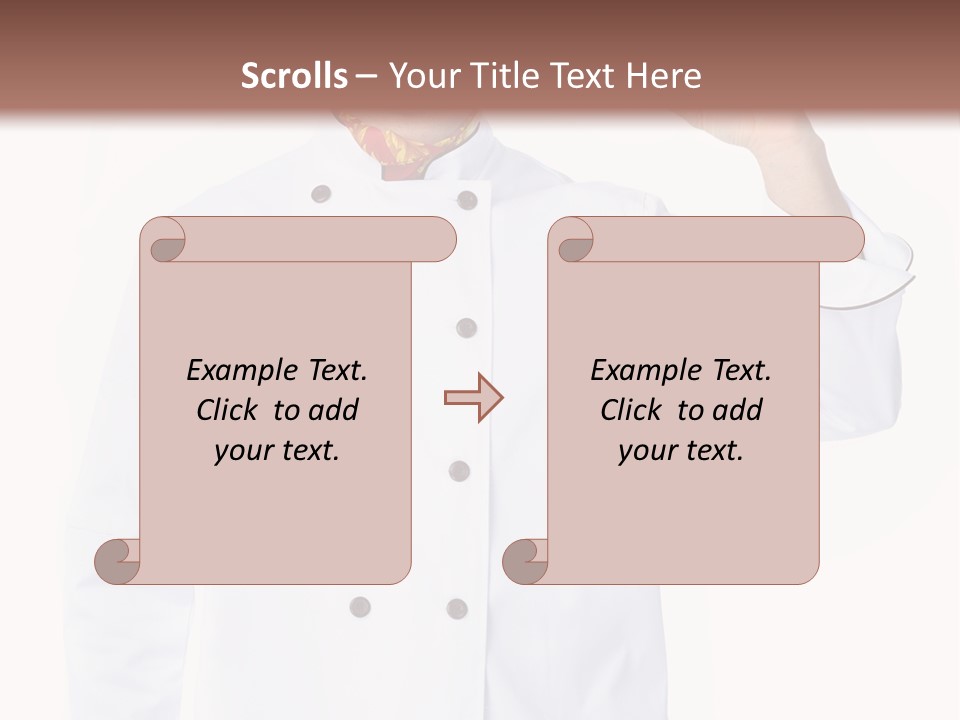 Smiling Uniform People PowerPoint Template