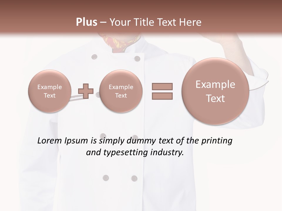 Smiling Uniform People PowerPoint Template