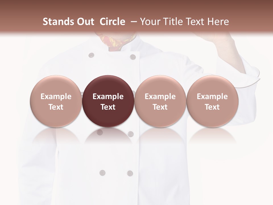 Smiling Uniform People PowerPoint Template