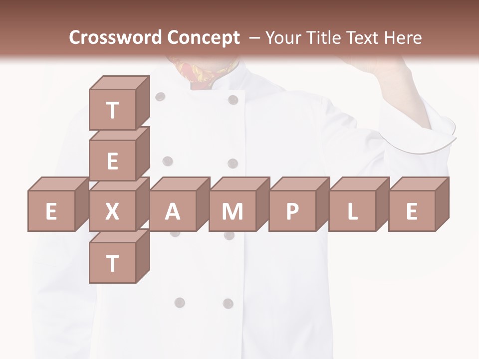 Smiling Uniform People PowerPoint Template