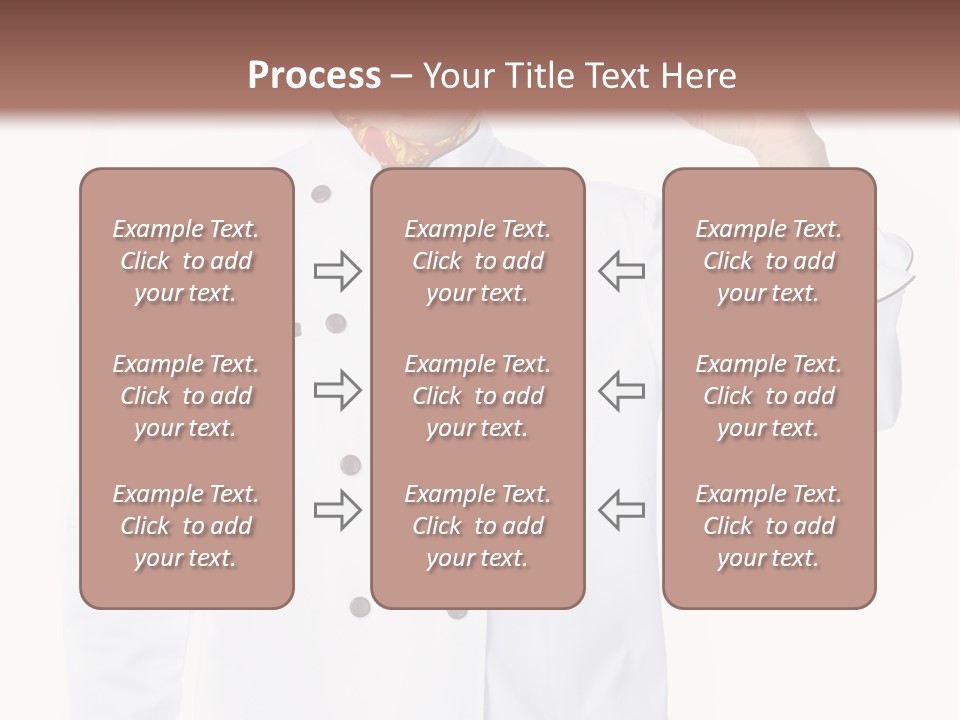 Smiling Uniform People PowerPoint Template