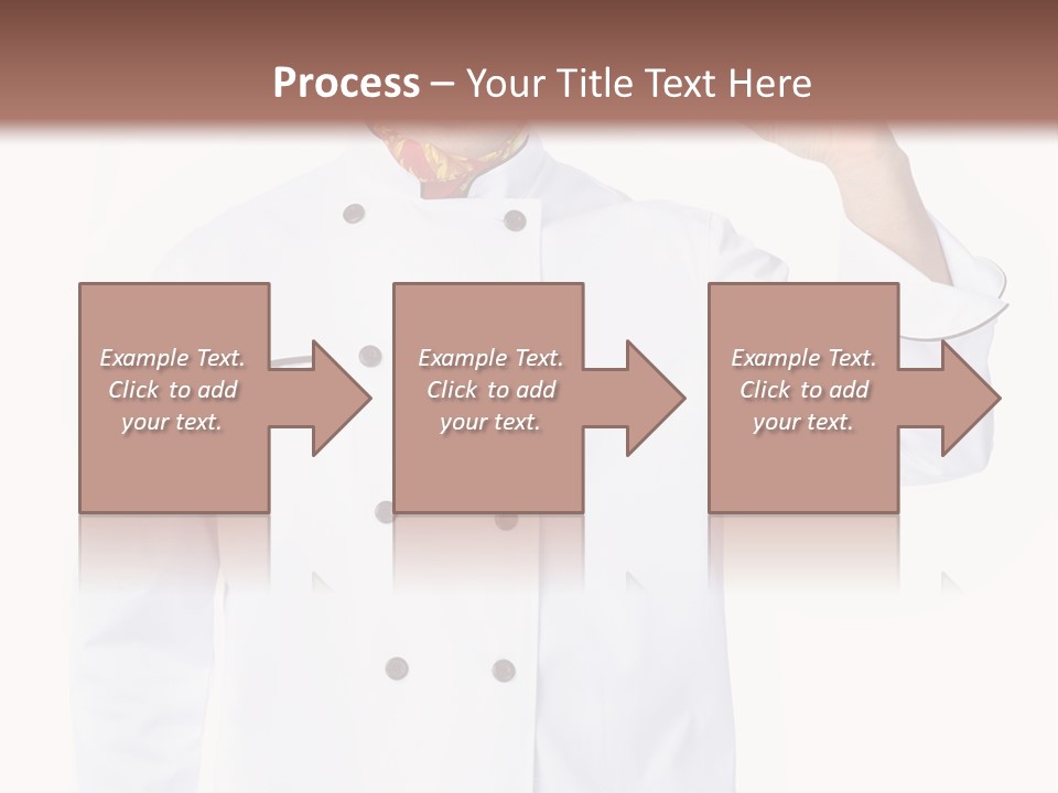Smiling Uniform People PowerPoint Template