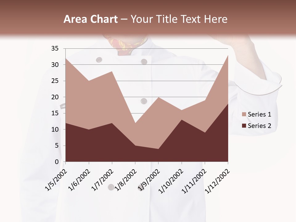 Smiling Uniform People PowerPoint Template