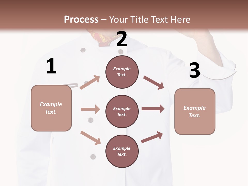 Smiling Uniform People PowerPoint Template