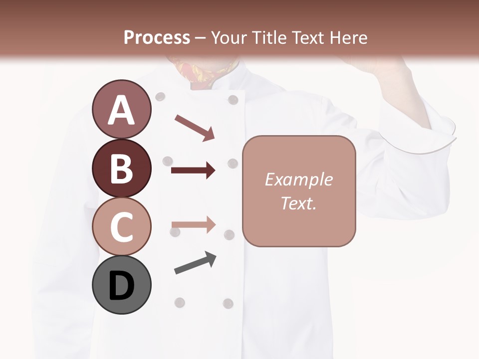 Smiling Uniform People PowerPoint Template
