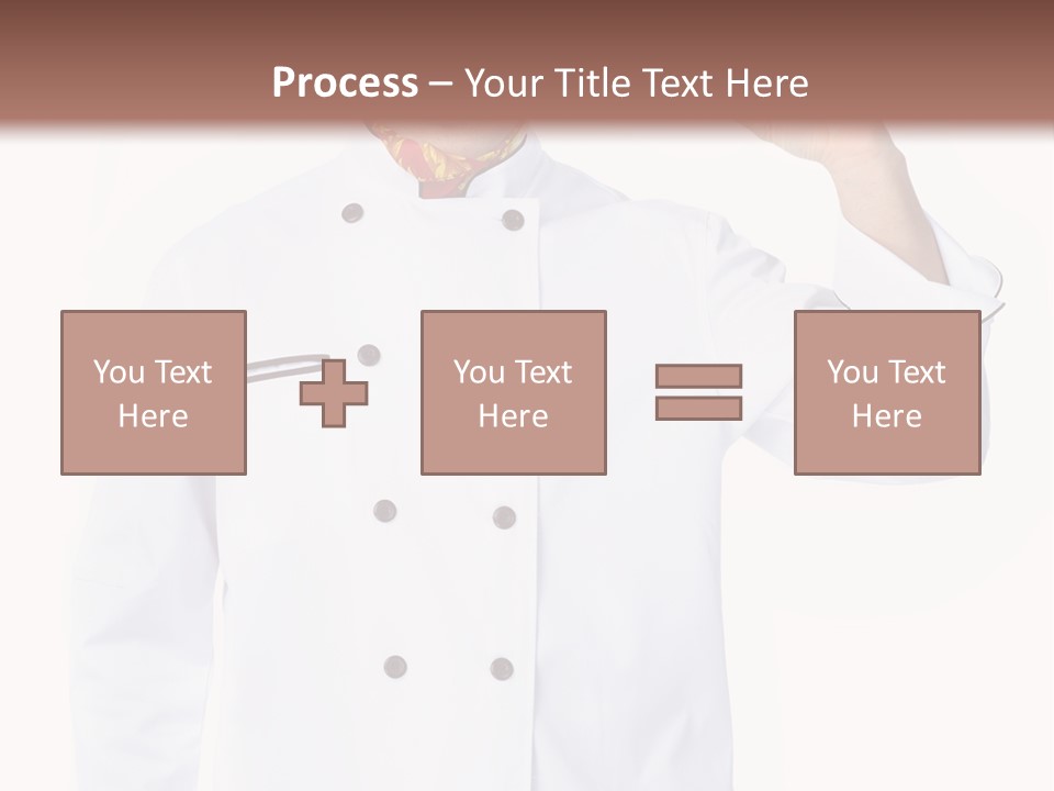 Smiling Uniform People PowerPoint Template