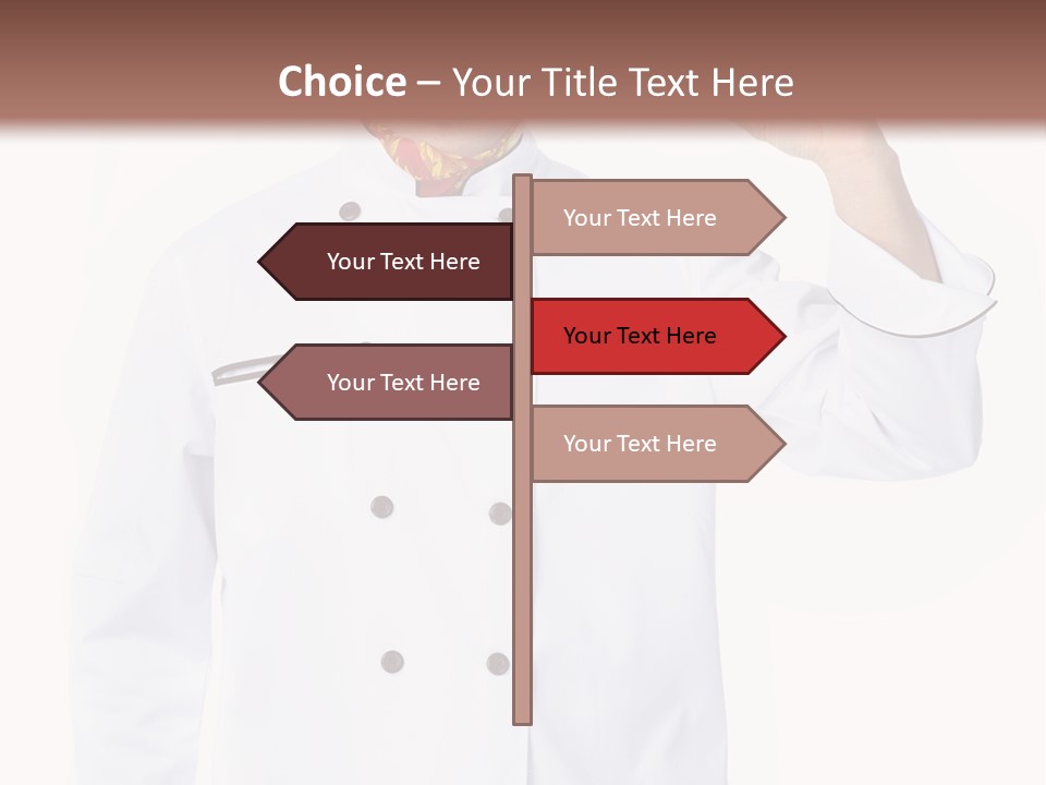 Smiling Uniform People PowerPoint Template