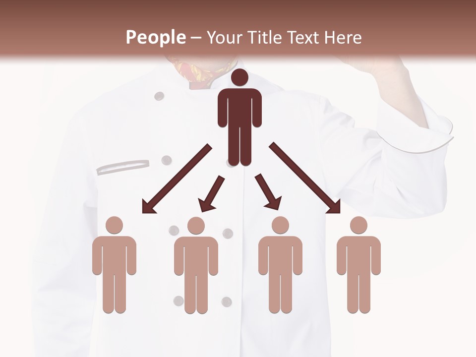 Smiling Uniform People PowerPoint Template