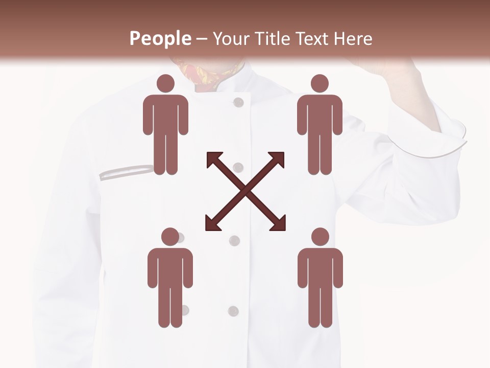 Smiling Uniform People PowerPoint Template