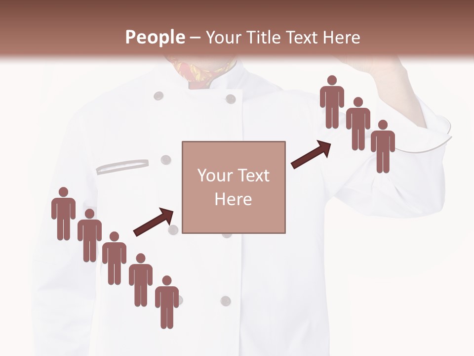 Smiling Uniform People PowerPoint Template
