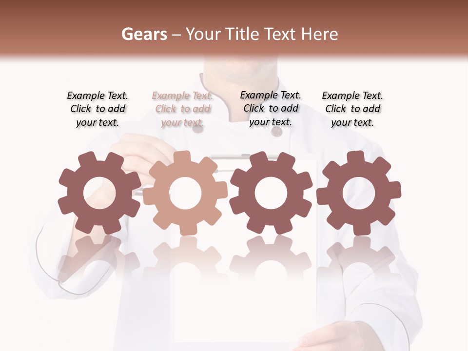 Chef Recipe Background PowerPoint Template