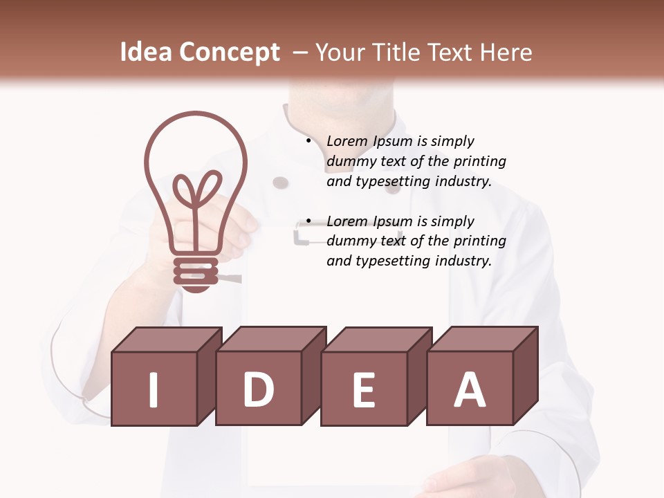 Chef Recipe Background PowerPoint Template