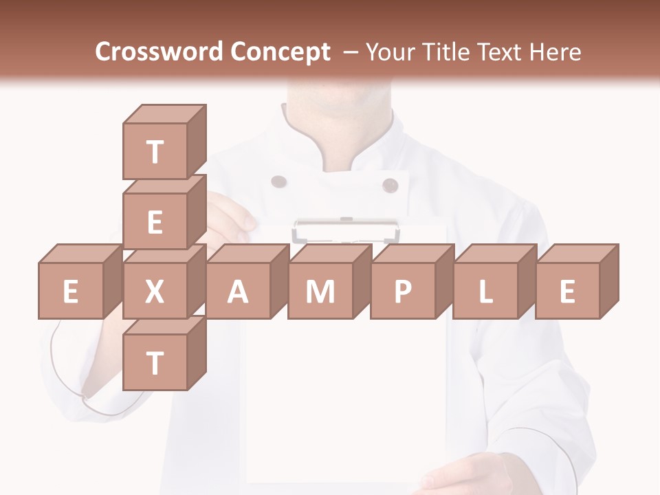 Chef Recipe Background PowerPoint Template