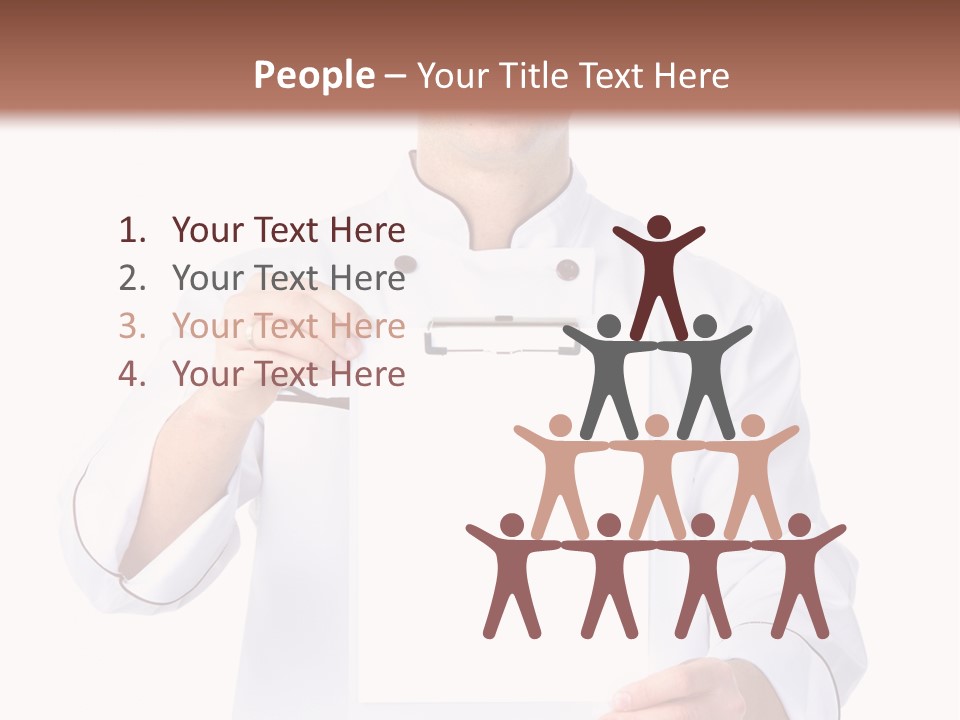 Chef Recipe Background PowerPoint Template