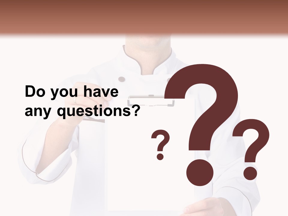 Chef Recipe Background PowerPoint Template