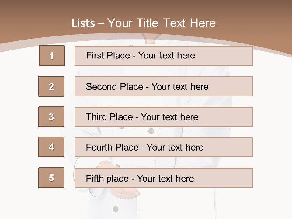 Uniform Person Profession PowerPoint Template