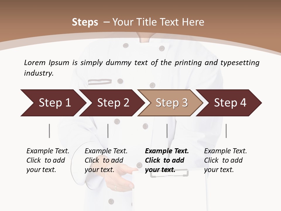 Uniform Person Profession PowerPoint Template