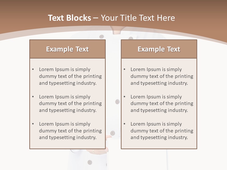Uniform Person Profession PowerPoint Template