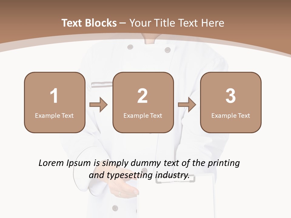 Uniform Person Profession PowerPoint Template