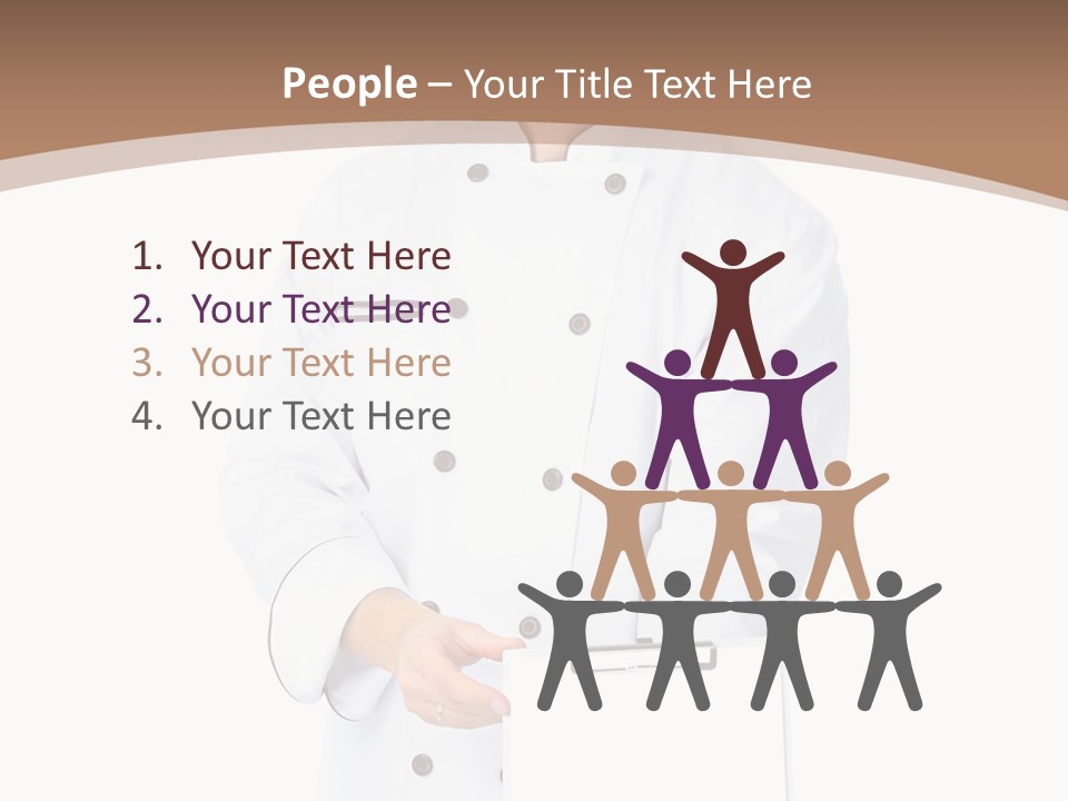 Uniform Person Profession PowerPoint Template