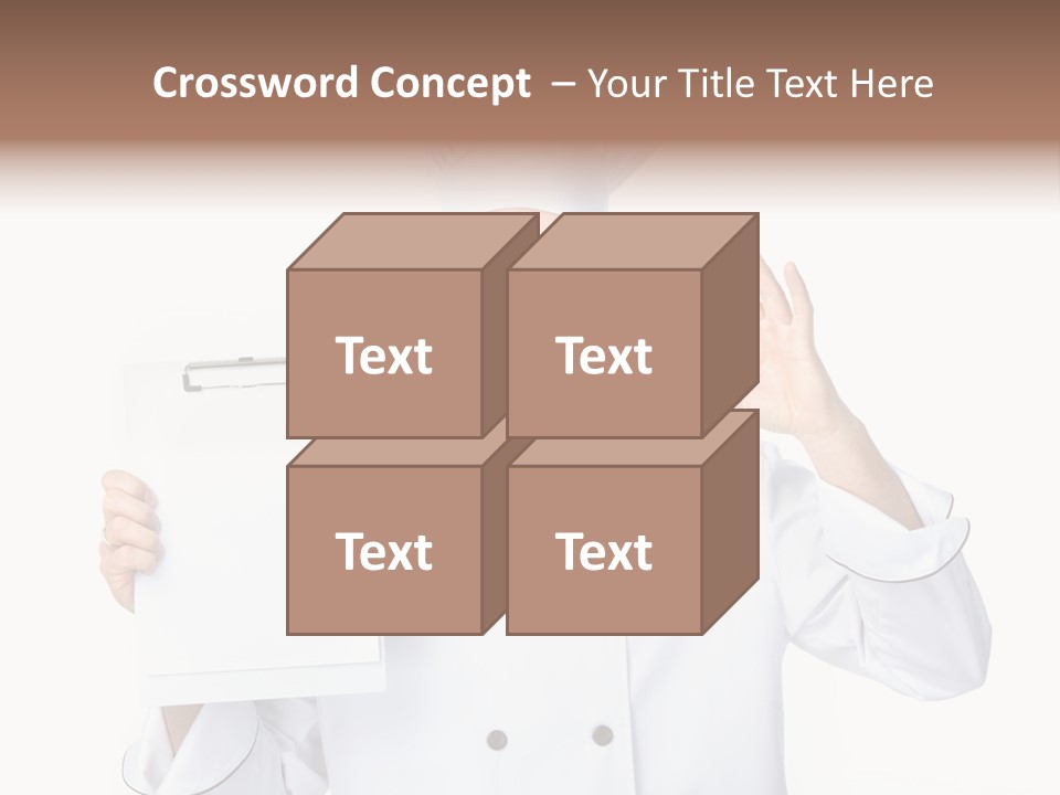 Hat Background White PowerPoint Template