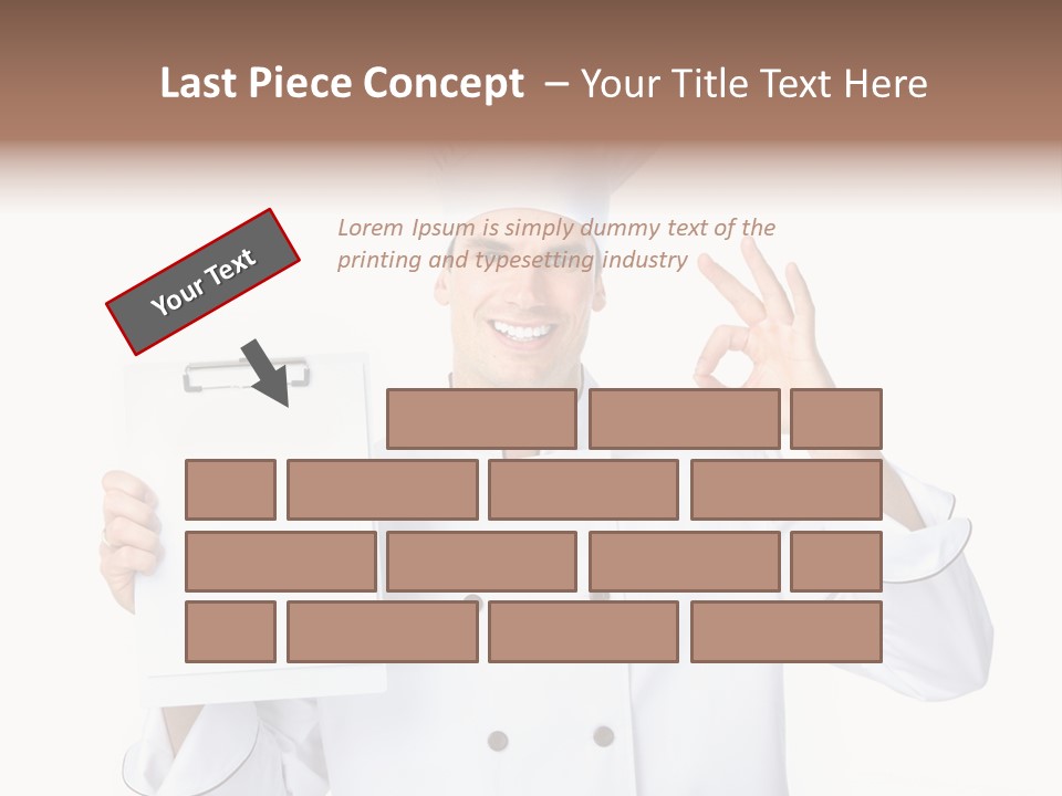 Hat Background White PowerPoint Template