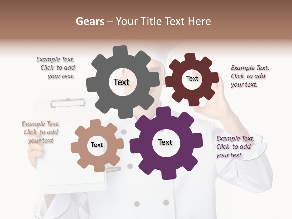 Hat Background White PowerPoint Template