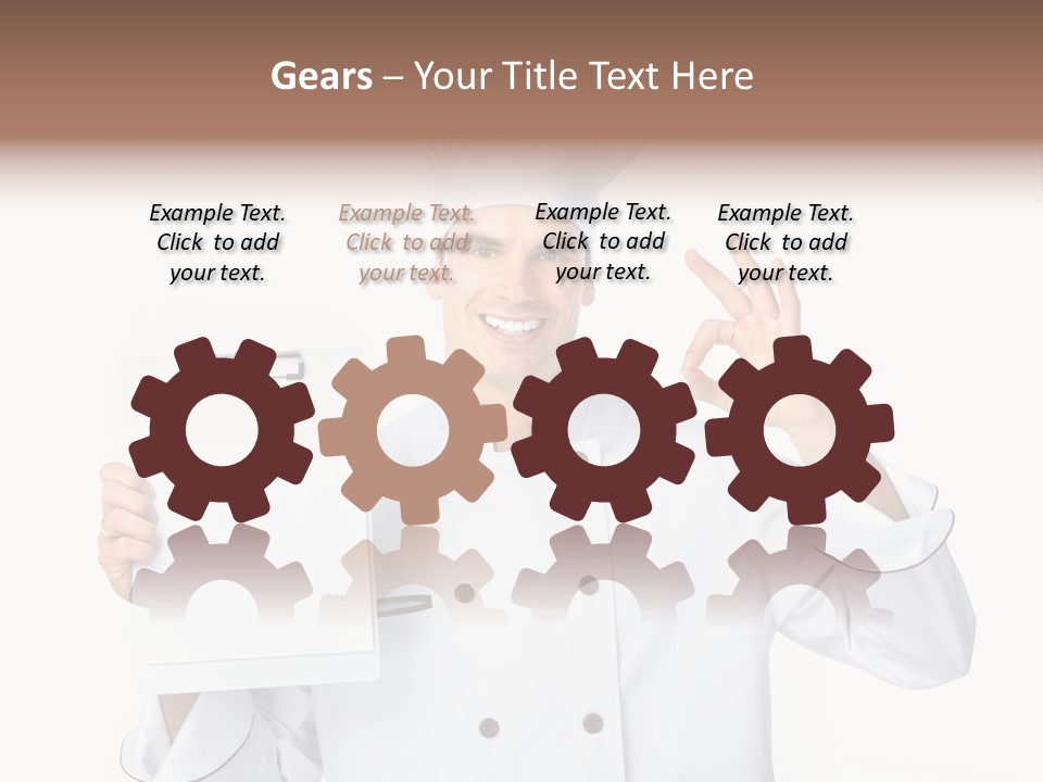 Hat Background White PowerPoint Template