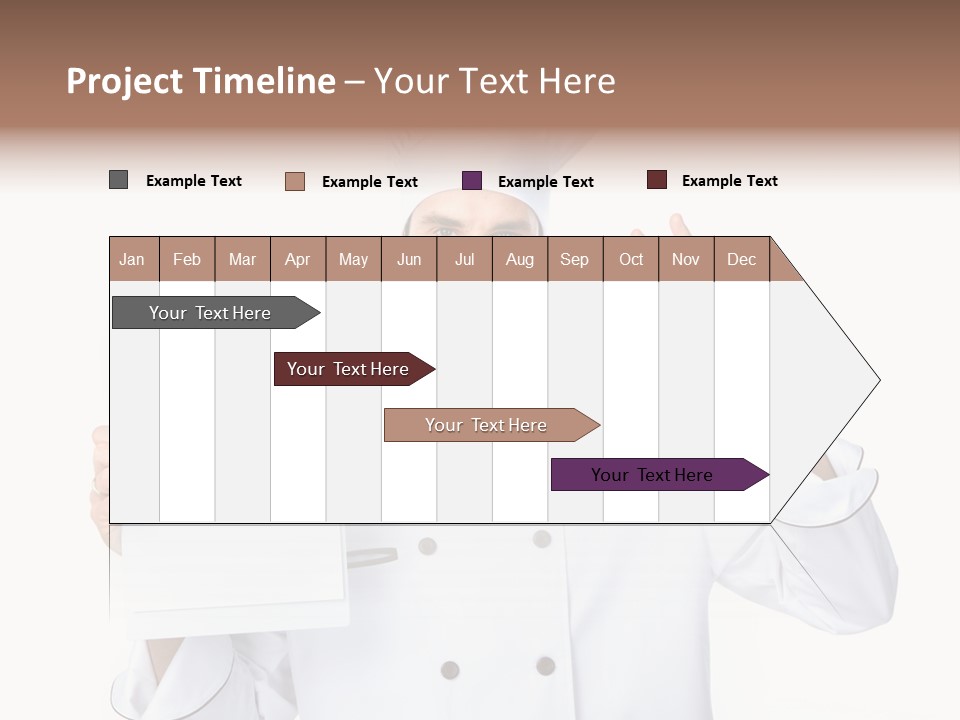 Hat Background White PowerPoint Template