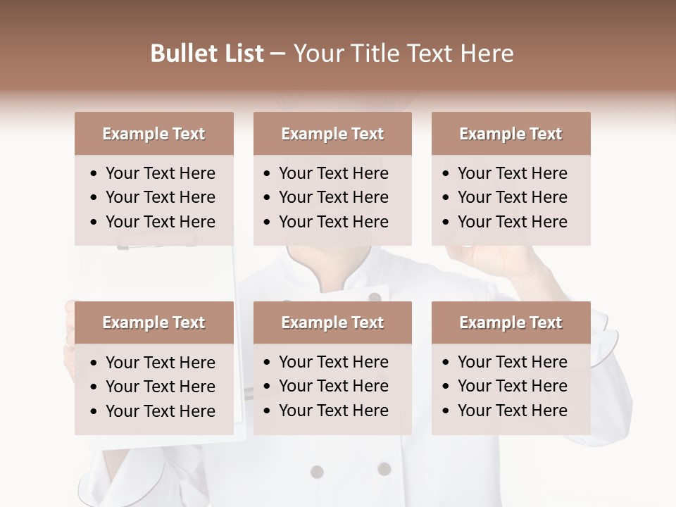 Hat Background White PowerPoint Template